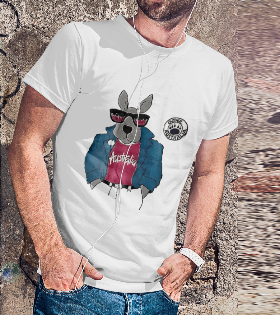 Australia Kangaroo Cool Coogee T-Shirt