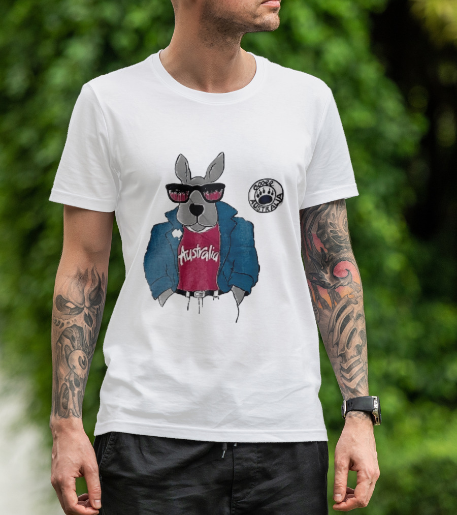 Australia Kangaroo Cool Coogee T-Shirt