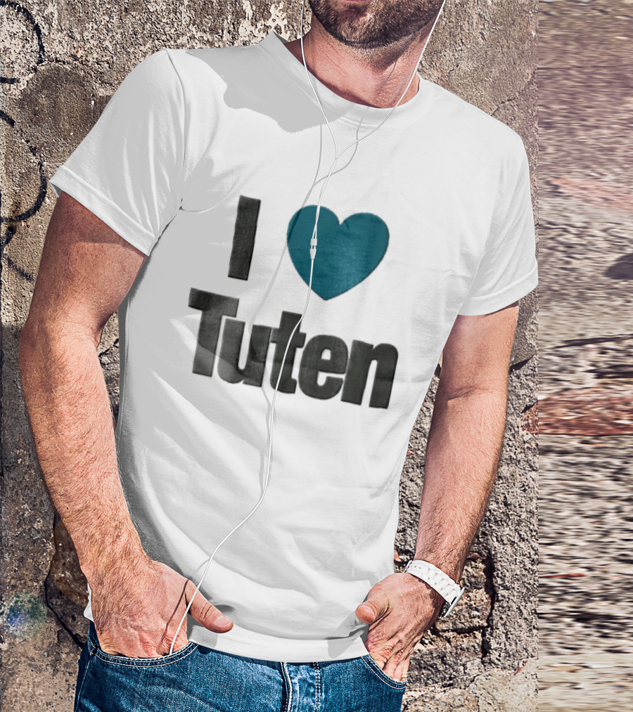 I Love Tuten Heart T-Shirt