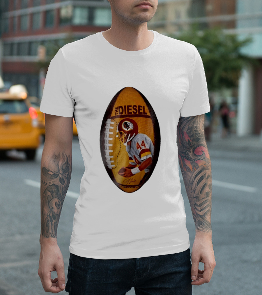 The Diesel Washington Redskins Football Vintage Memorabilia Image T-Shirt