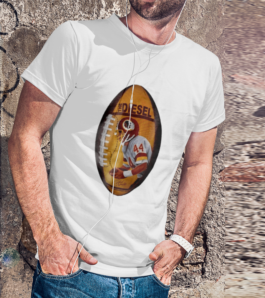 The Diesel Washington Redskins Football Vintage Memorabilia Image T-Shirt