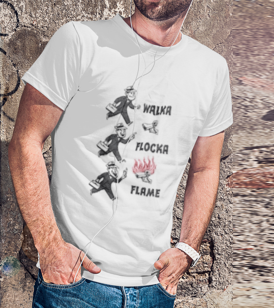 Walka Flocka Flame Mario Fireball T-Shirt
