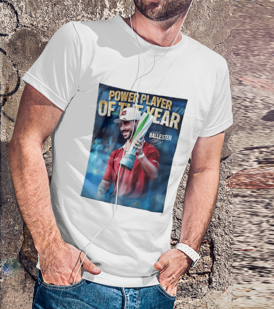Power Player Of The Year Josele Ballester Champions Trophy Sports Celebration T-Shirt