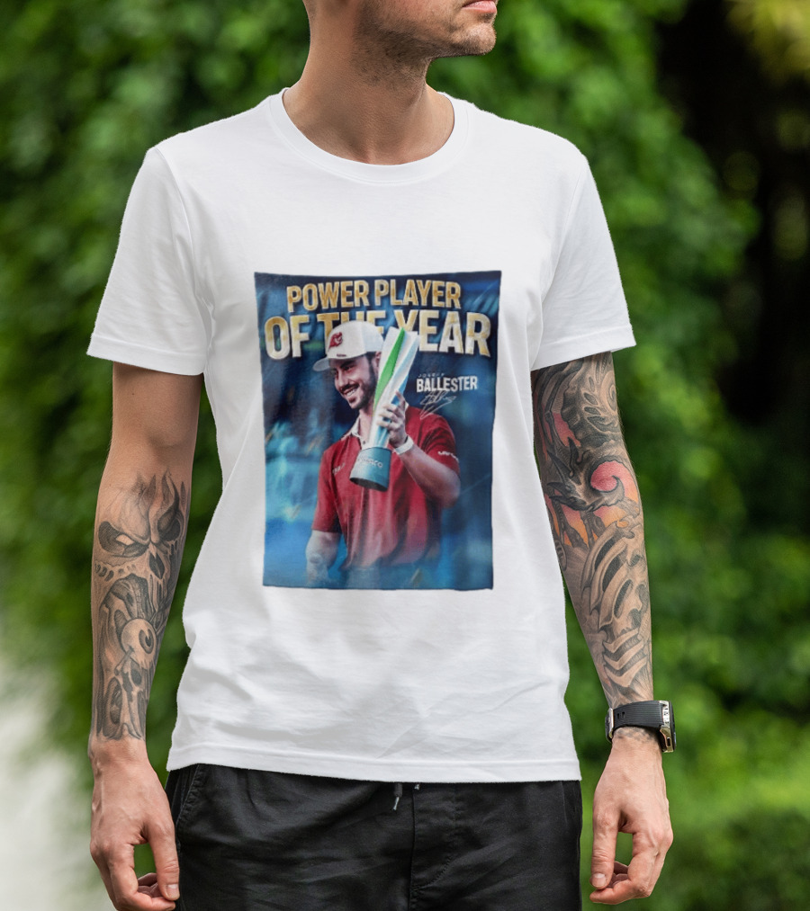 Power Player Of The Year Josele Ballester Champions Trophy Sports Celebration T-Shirt