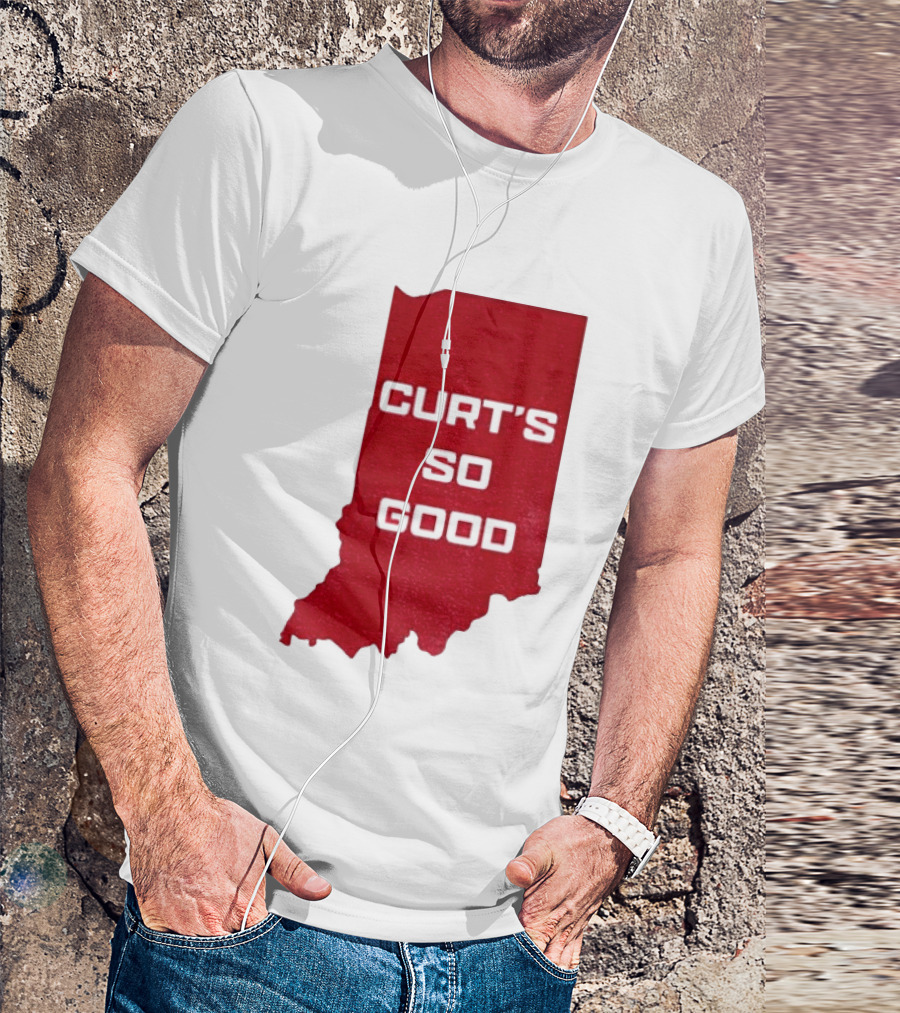Indiana Hoosier Football Curt's So Good T-Shirt