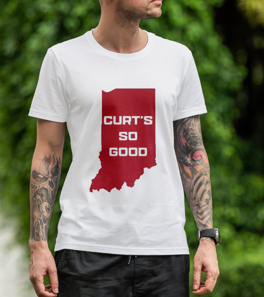 Indiana Hoosier Football Curt's So Good T-Shirt