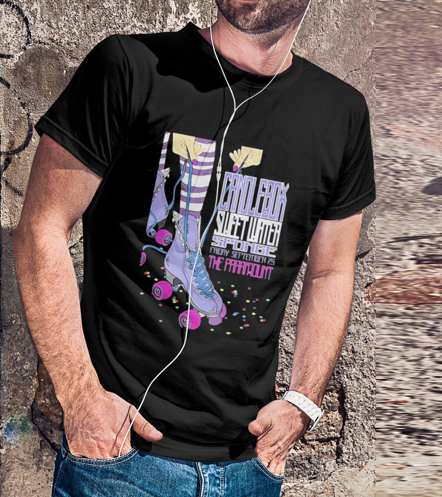 Candlebox Sweetwater Sponge September 26 2026 The Paramount Roller Skates Event T-Shirt