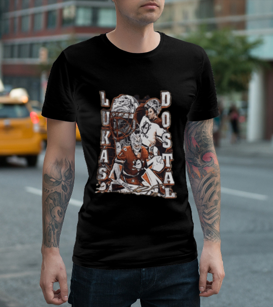 Lukas Dostal Ice Hockey Goalie Champion T-Shirt