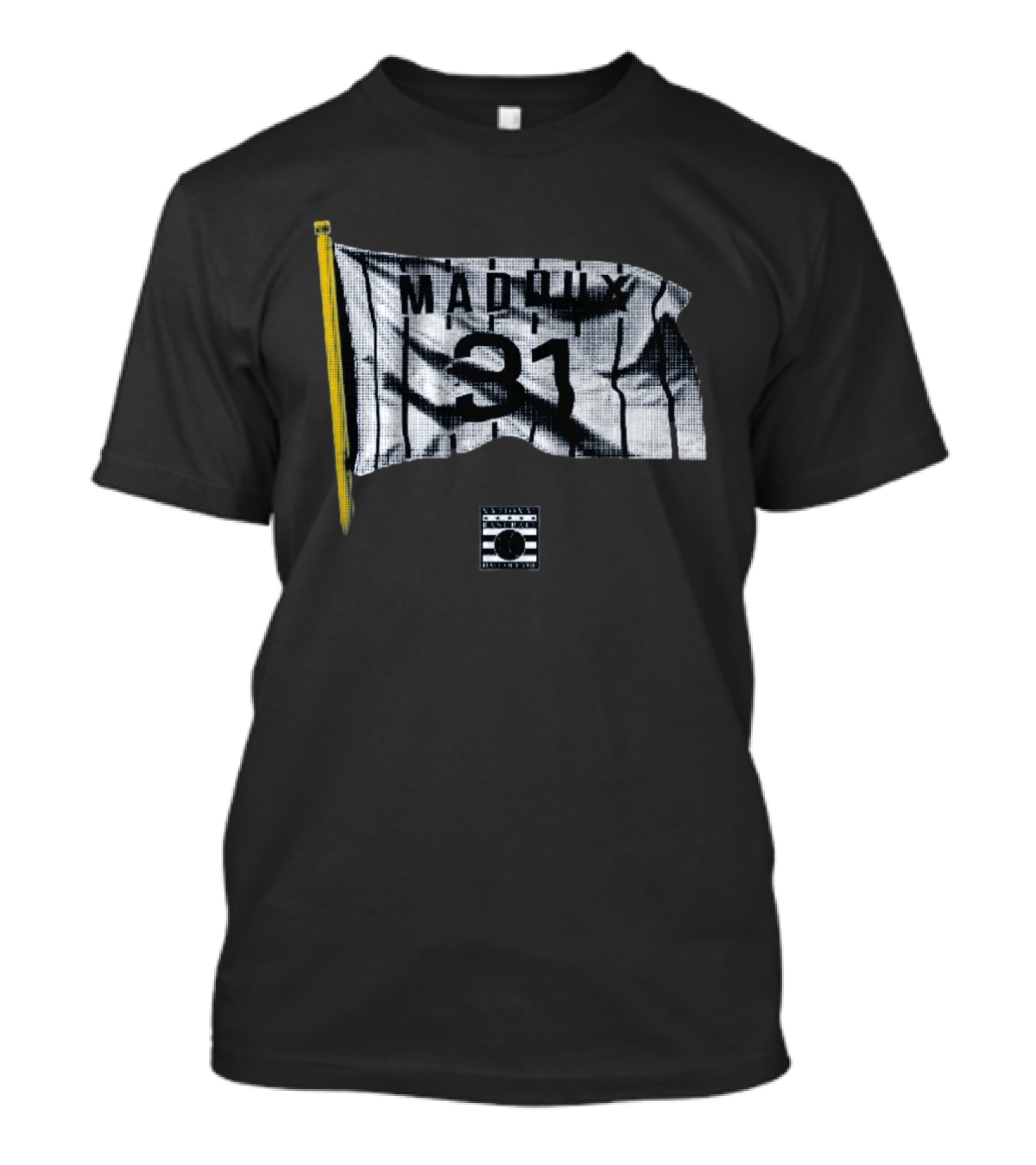 Greg Maddux 31 Striped Flag T-Shirt