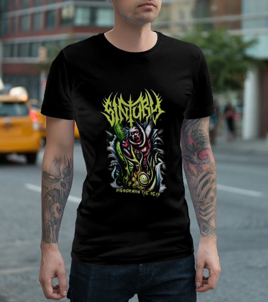 Sintury Disgorging The Dead Horror T-Shirt