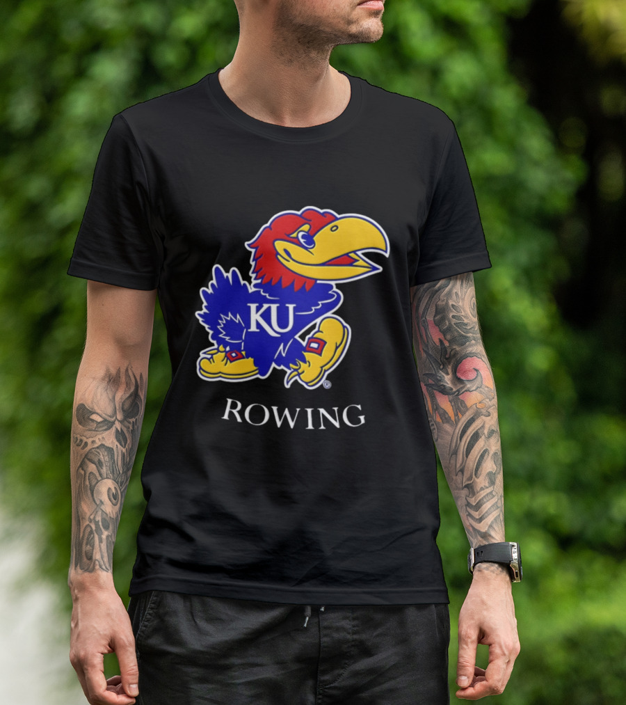 Kansas Jayhawks KU Rowing T-Shirt