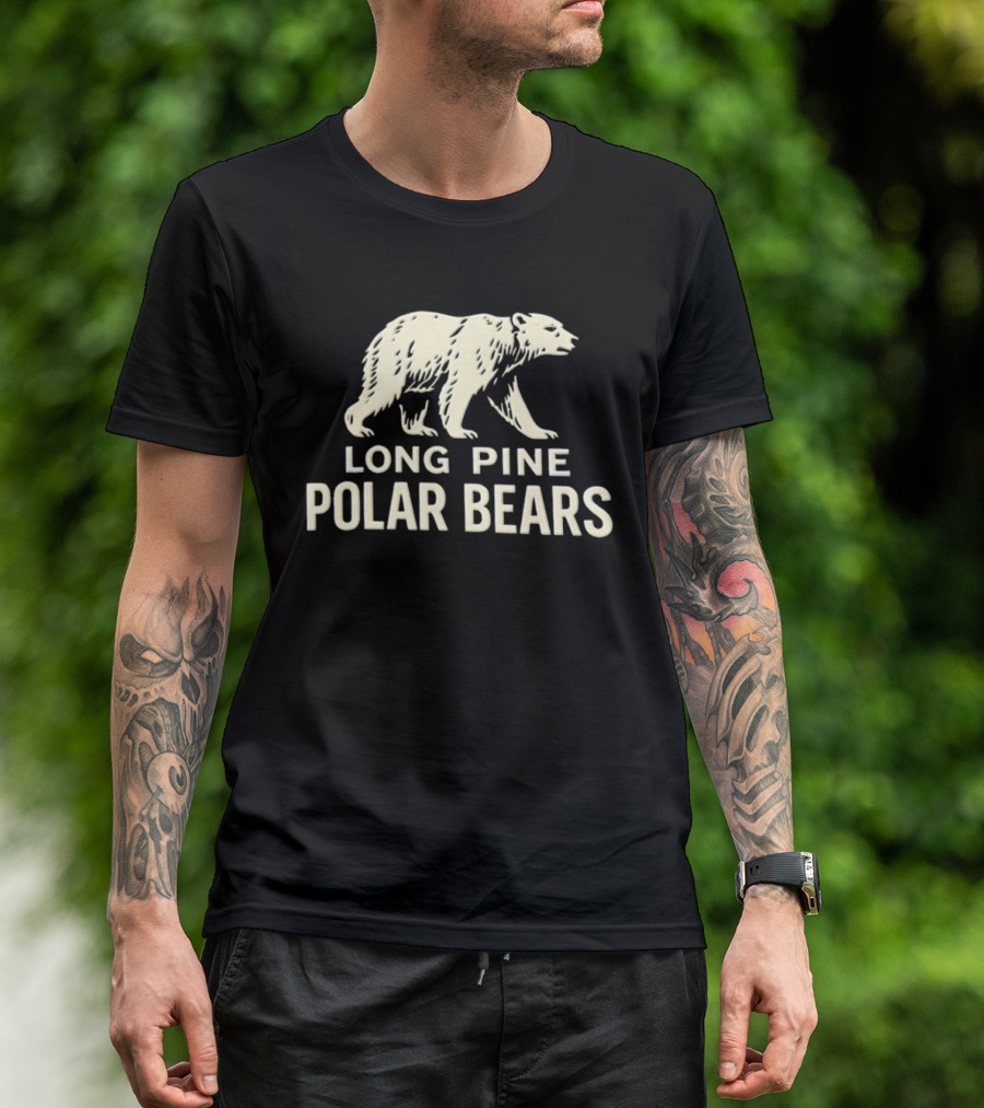 Long Pine Polar Bears Vintage Polar Bear T-Shirt