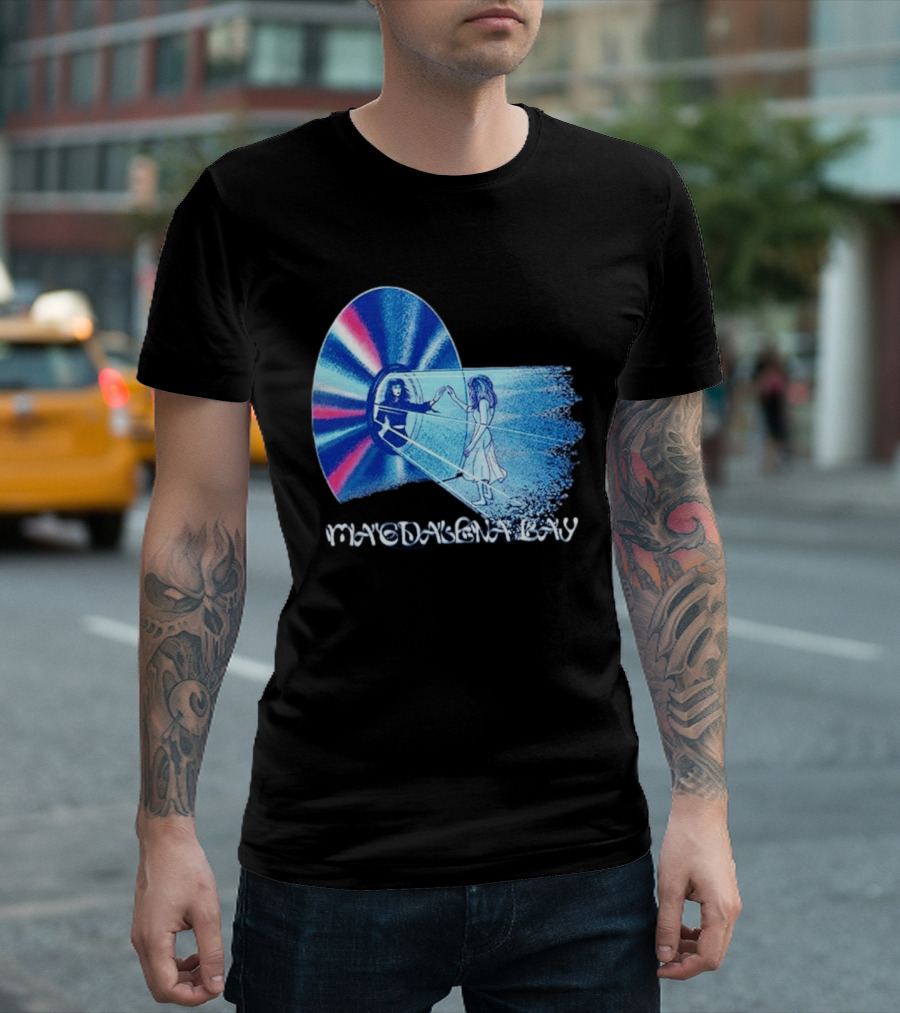 Magdalena Bay Portal Retro Sci Fi Art Optical Illusion T-Shirt