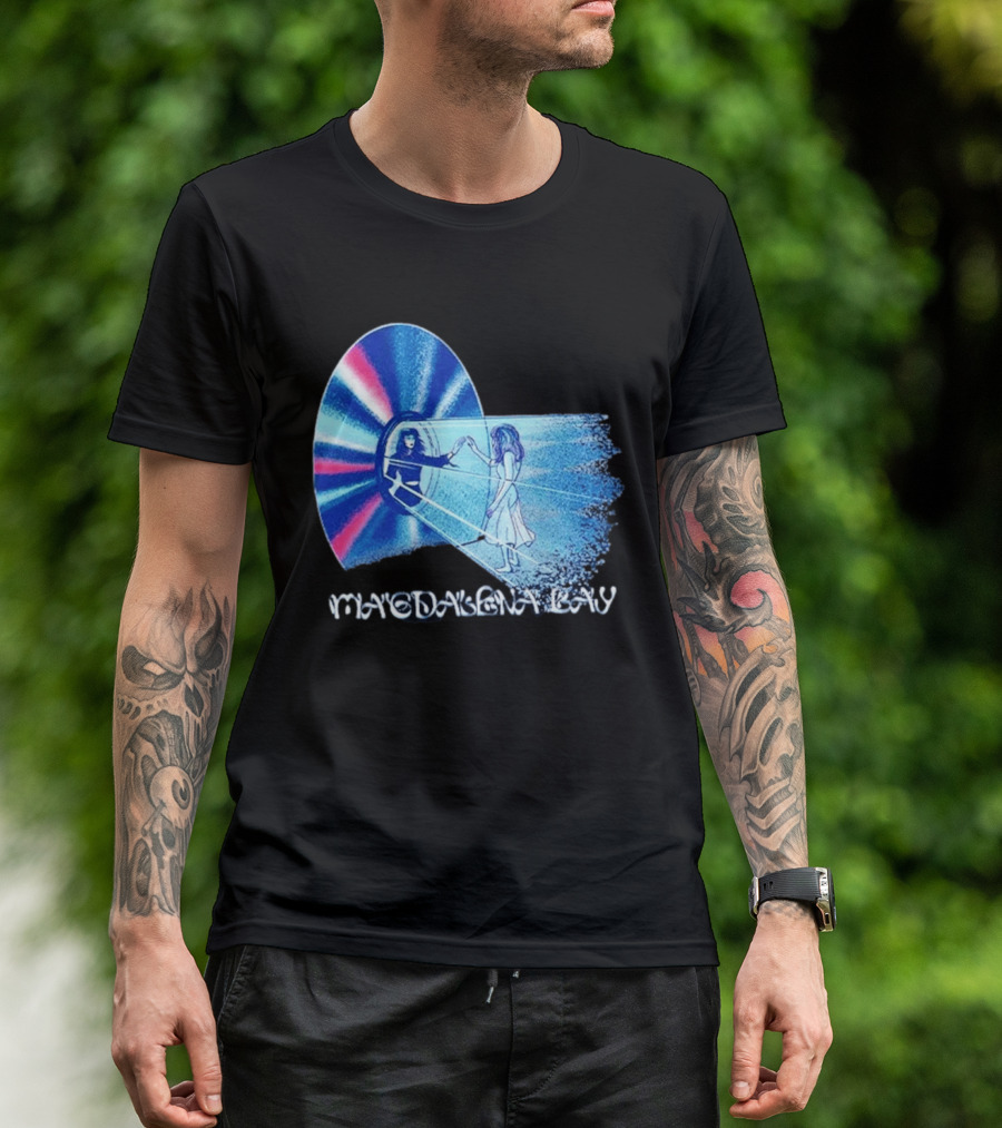 Magdalena Bay Portal Retro Sci Fi Art Optical Illusion T-Shirt