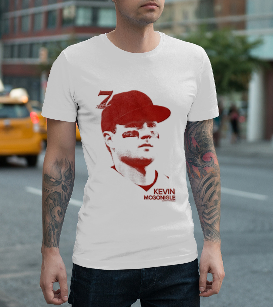 Kevin McGonigle Detroit Tigers MLB Lineage Series T-Shirt