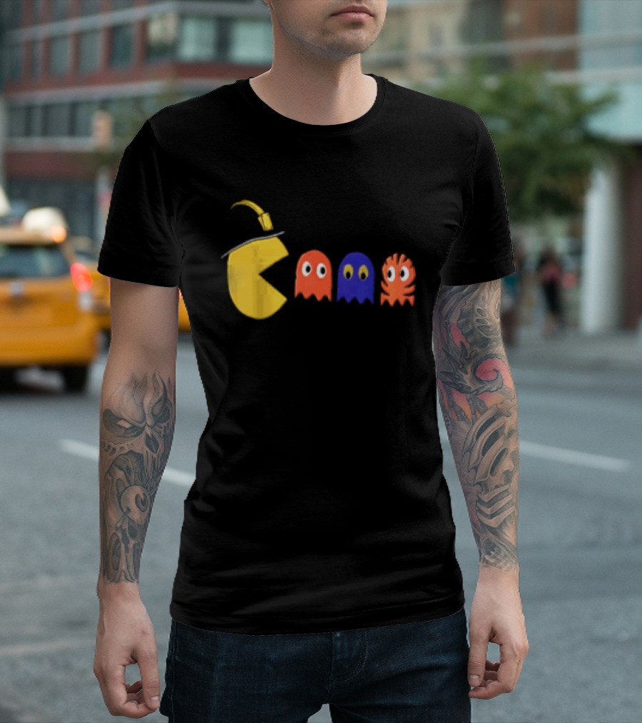 Steel Rivals Pac Man Ghosts T-Shirt