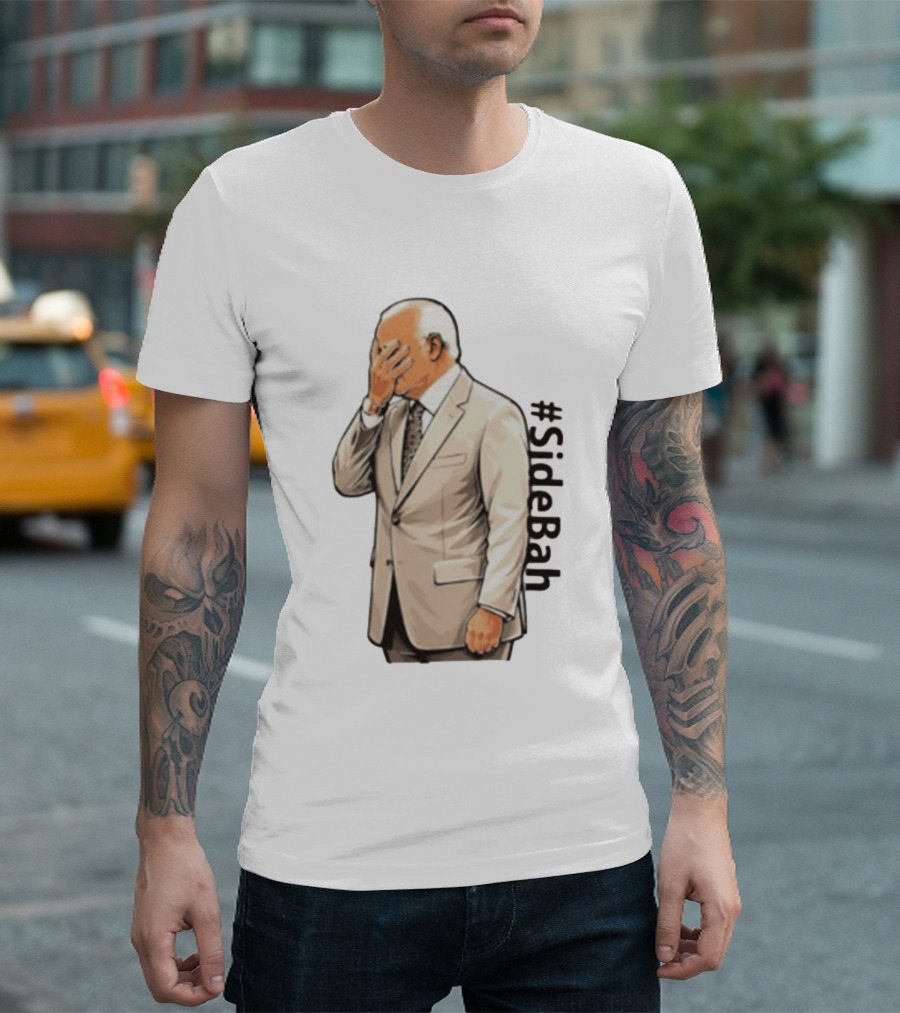 #SideBah Iconic Facepalm Suit T-Shirt