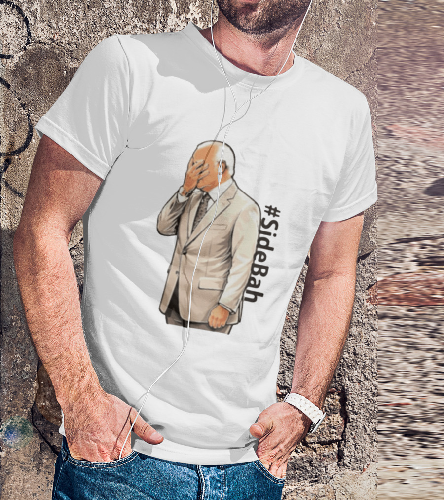 #SideBah Iconic Facepalm Suit T-Shirt