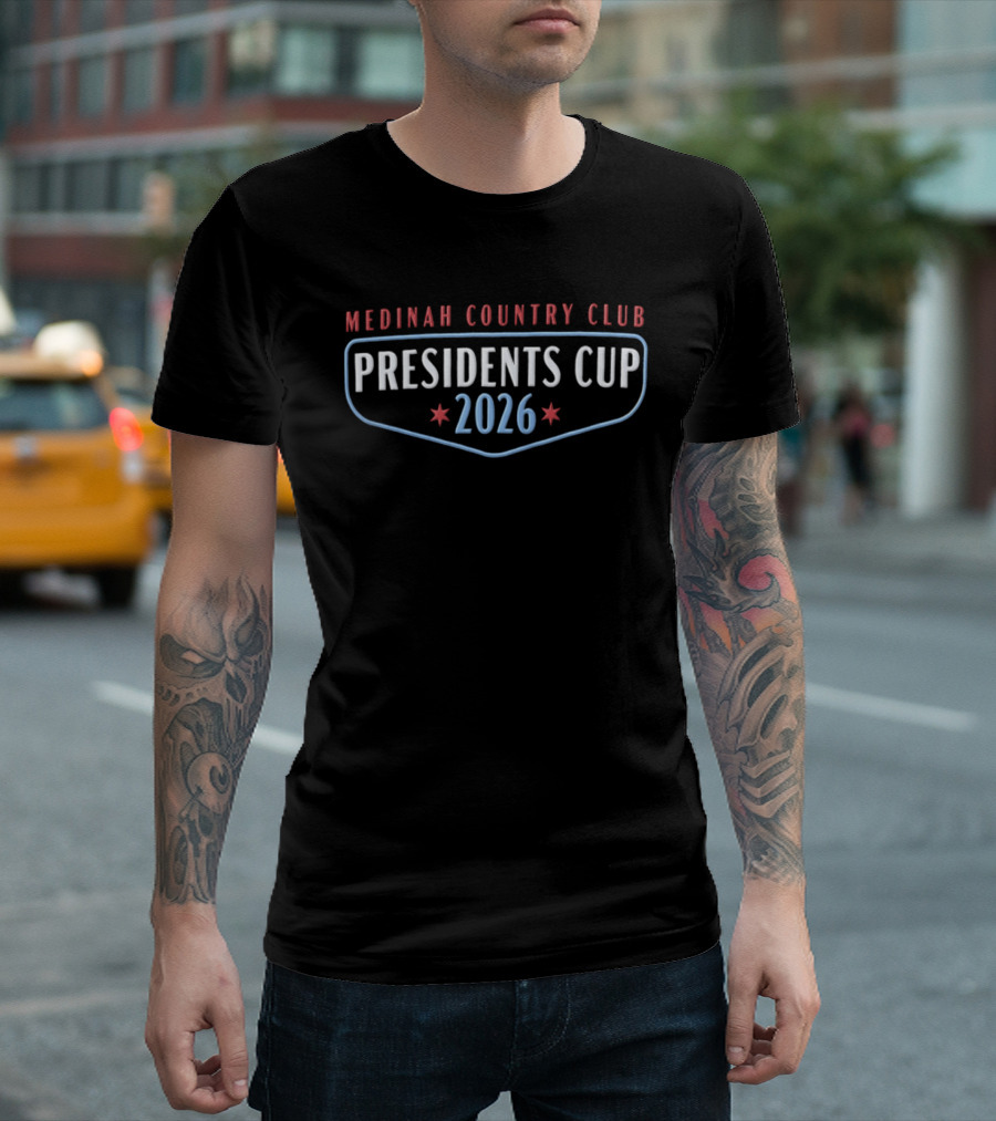 Presidents Cup 2026 Medinah Country Club Golf Event T-Shirt