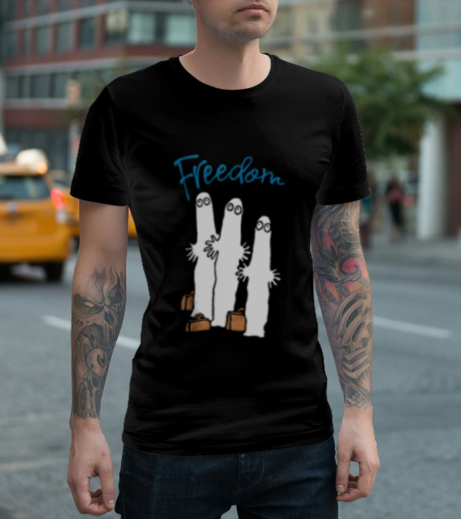 Freedom The Hattifatteners Adventure Exploration Characters T-Shirt