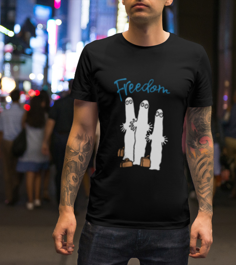 Freedom The Hattifatteners Adventure Exploration Characters T-Shirt