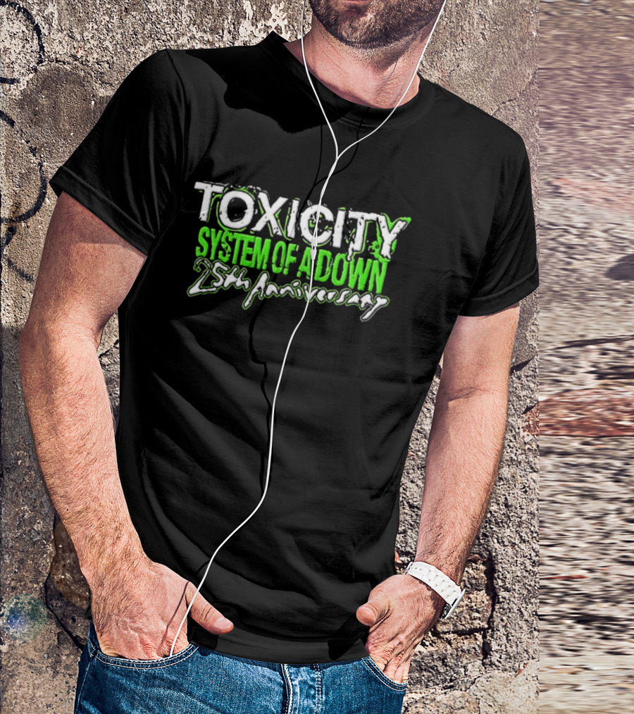 Toxicity System Of A Down 25th Anniversary Collection T-Shirt
