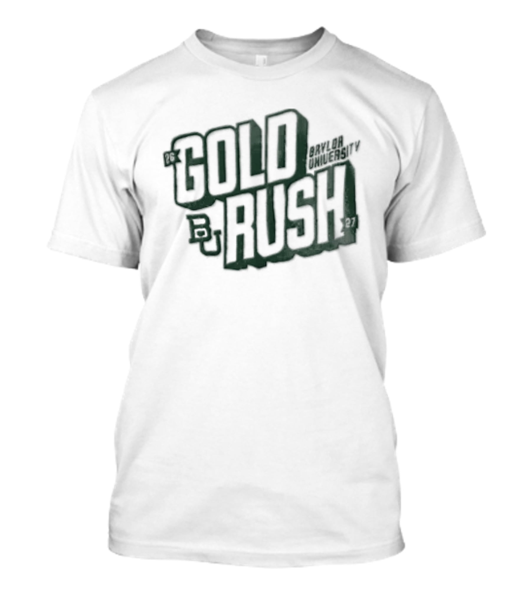 Gold Rush Baylor University BU 26 27 T-Shirt