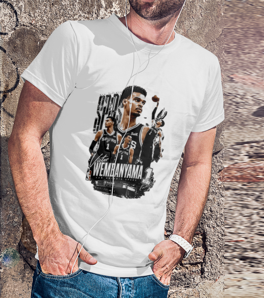 Victor Wembanyama San Antonio Spurs NBA Basketball Self 1 T-Shirt