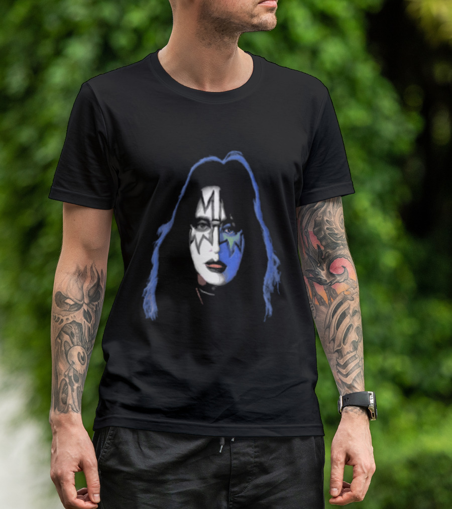 Ace Frehley Big Face Solo Album 2026 Face T-Shirt