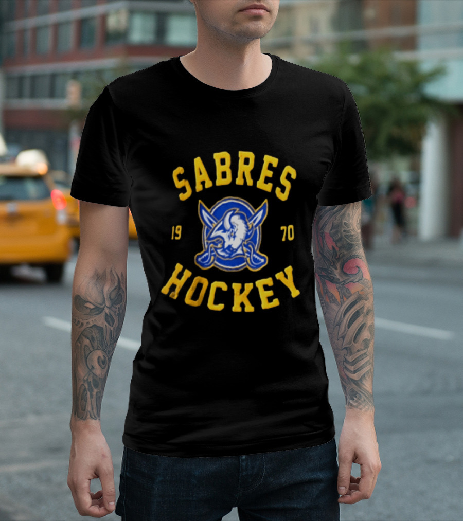 Buffalo Sabres NHL Hockey 1970 Team T-Shirt