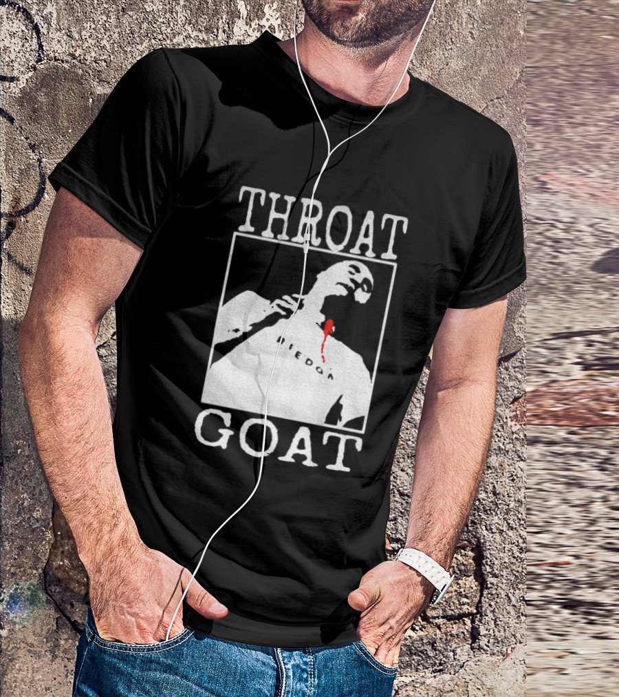 Charlie Kirk Throat Goat Kirkaversary T-Shirt