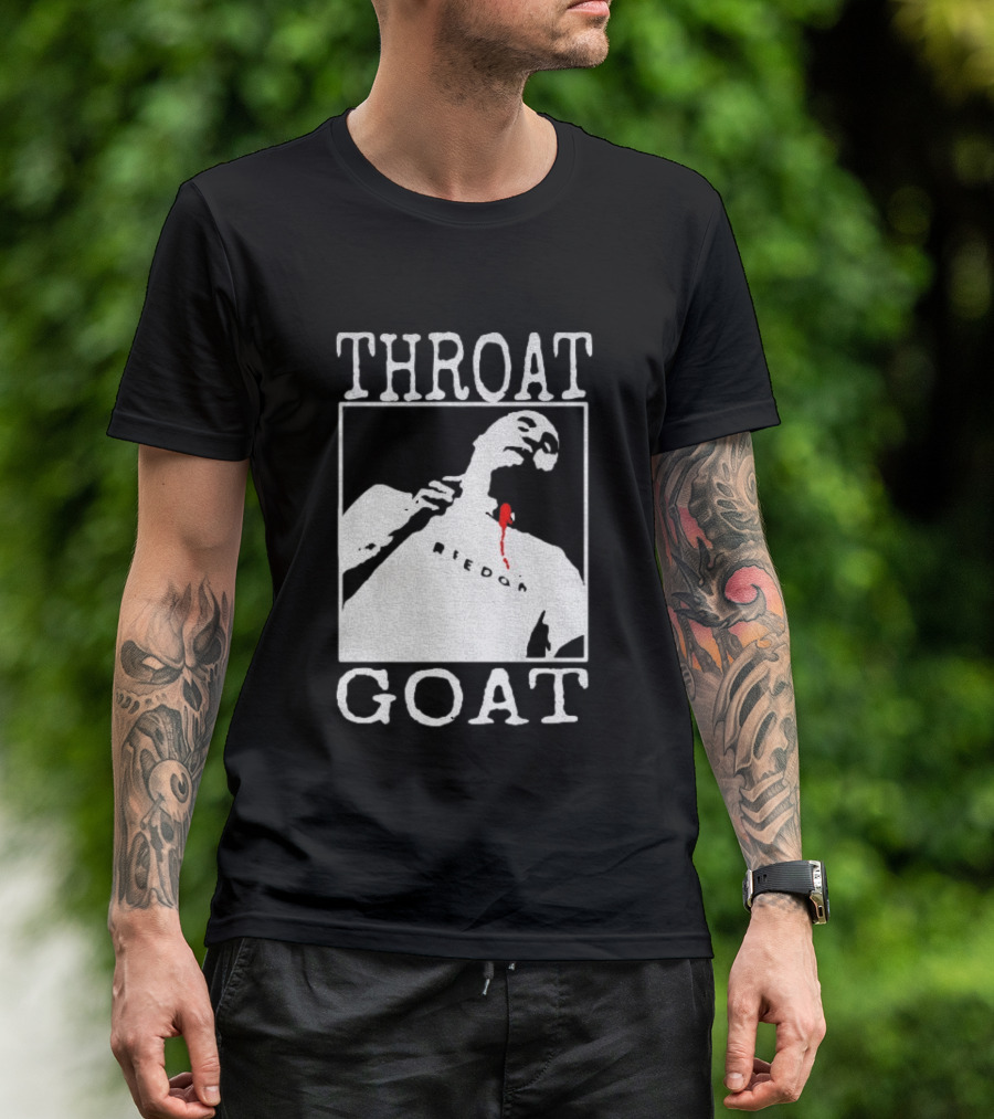 Charlie Kirk Throat Goat Kirkaversary T-Shirt