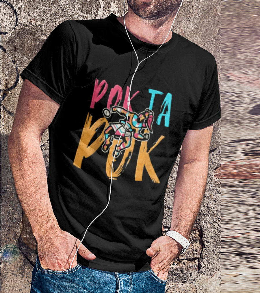 Pok Ta Pok Copa Pensacola Pensacola Blue Wahoos MiLB Baseball Playful Athletic T-Shirt