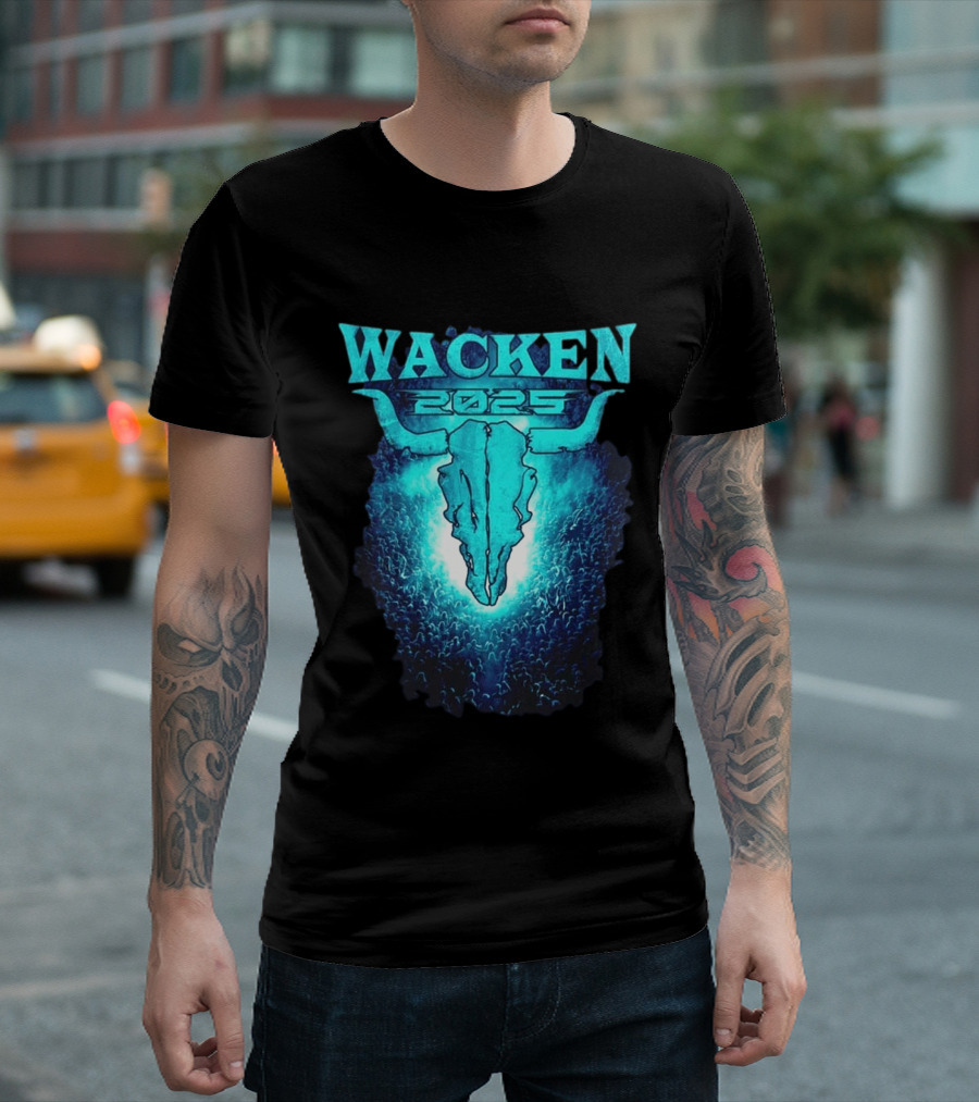 Wacken 2025 Festival Moshpit July 30 To August 2 Schleswig Holstein Germany T-Shirt