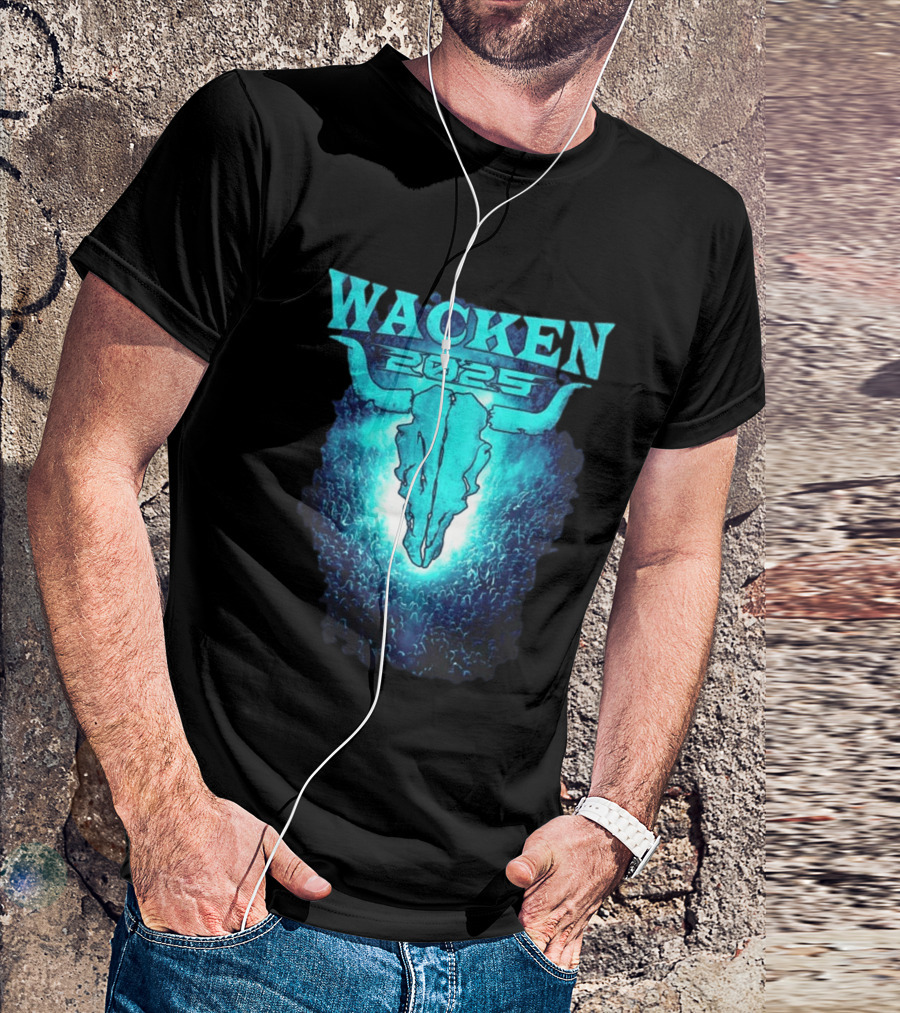 Wacken 2025 Festival Moshpit July 30 To August 2 Schleswig Holstein Germany T-Shirt