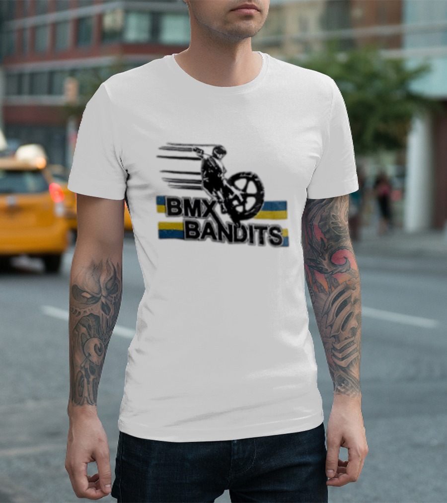 BMX Bandits Bikers Mod.5 Racing Stunt T-Shirt