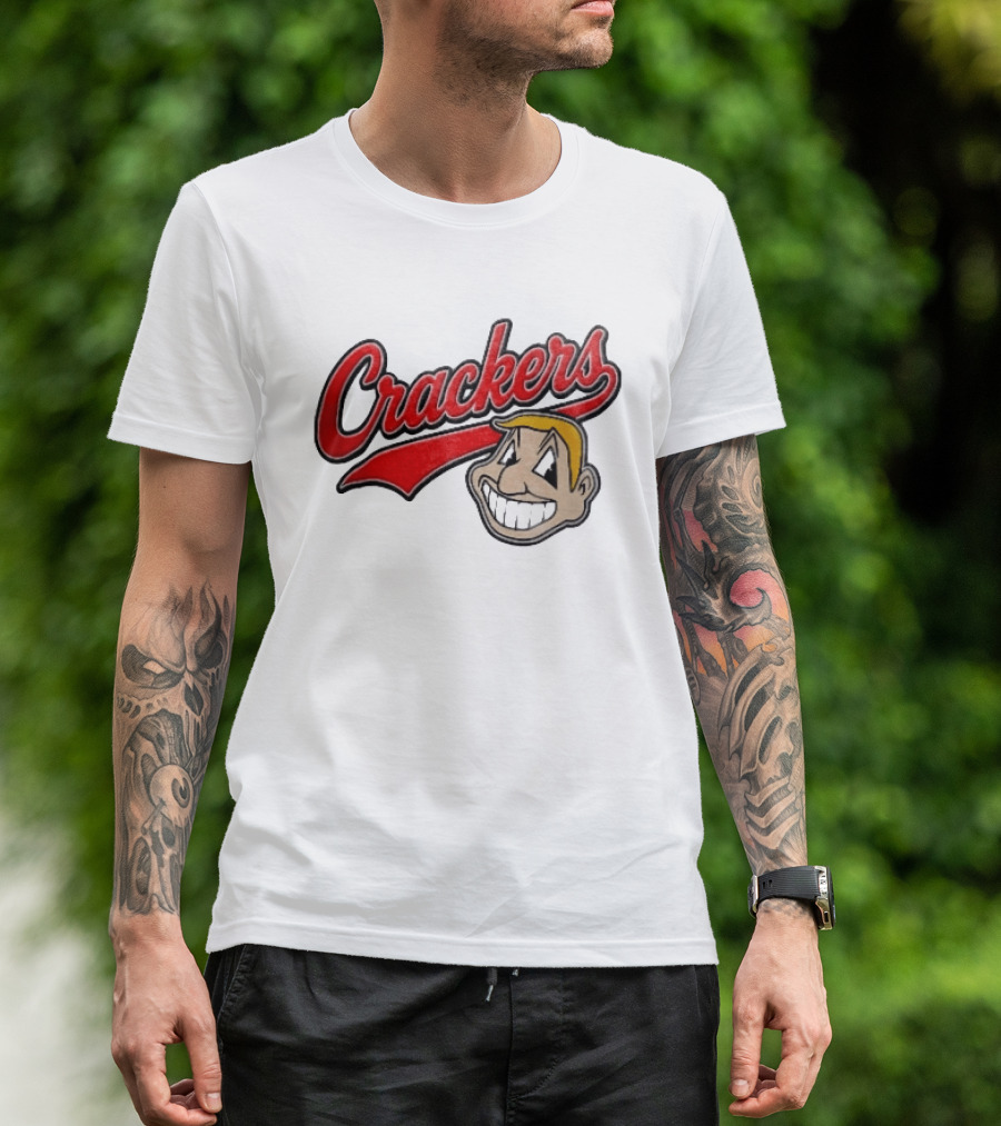 Crackers Chief Wahoo Cleveland Indians T-Shirt