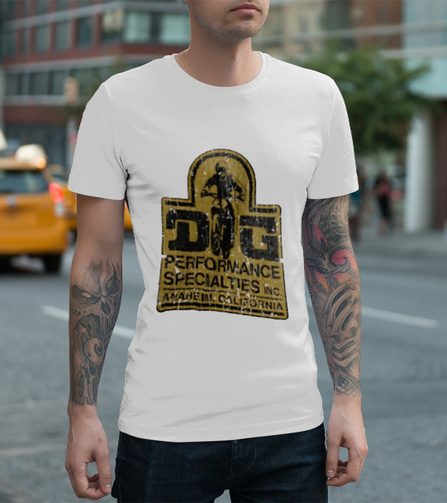 Dg Bmx 1974 Performance Specialties Inc Anaheim California T-Shirt