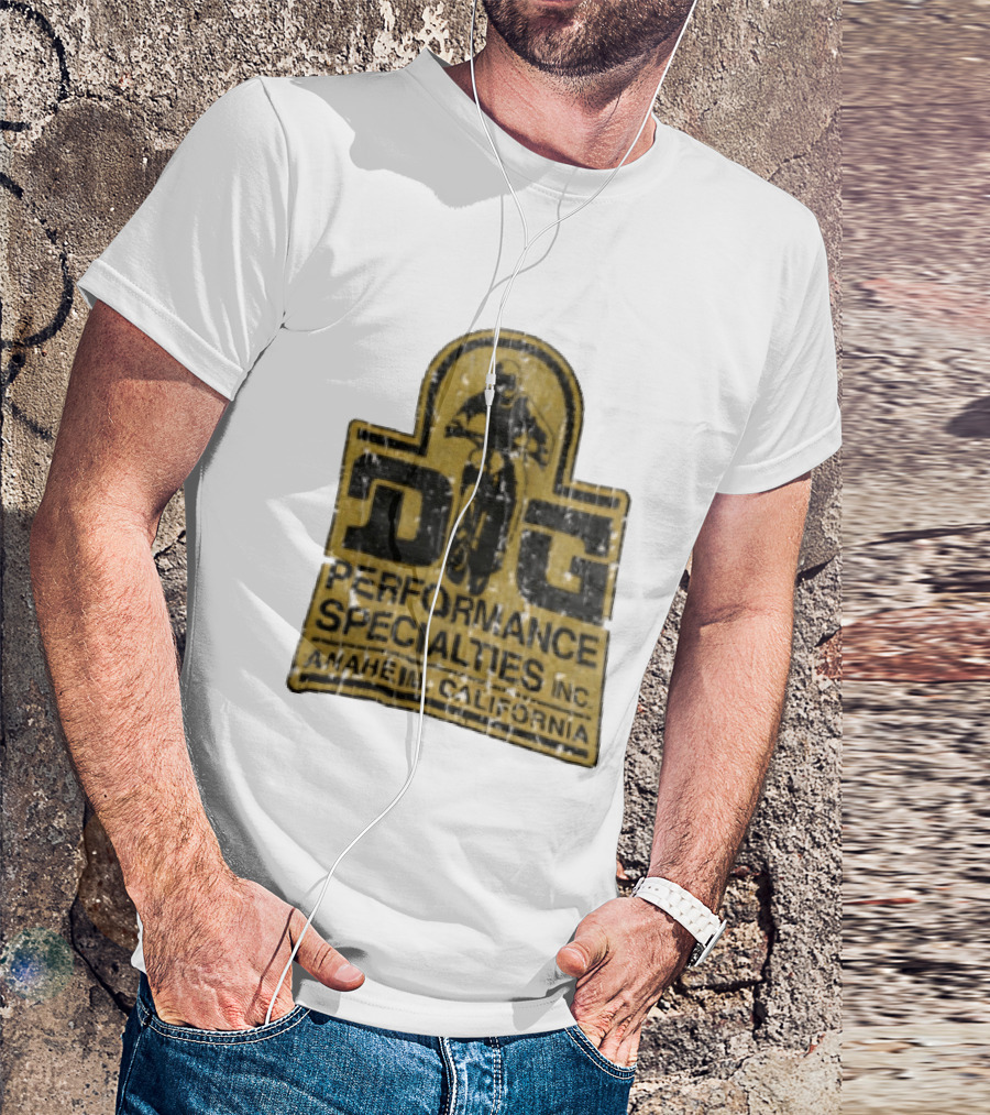 Dg Bmx 1974 Performance Specialties Inc Anaheim California T-Shirt