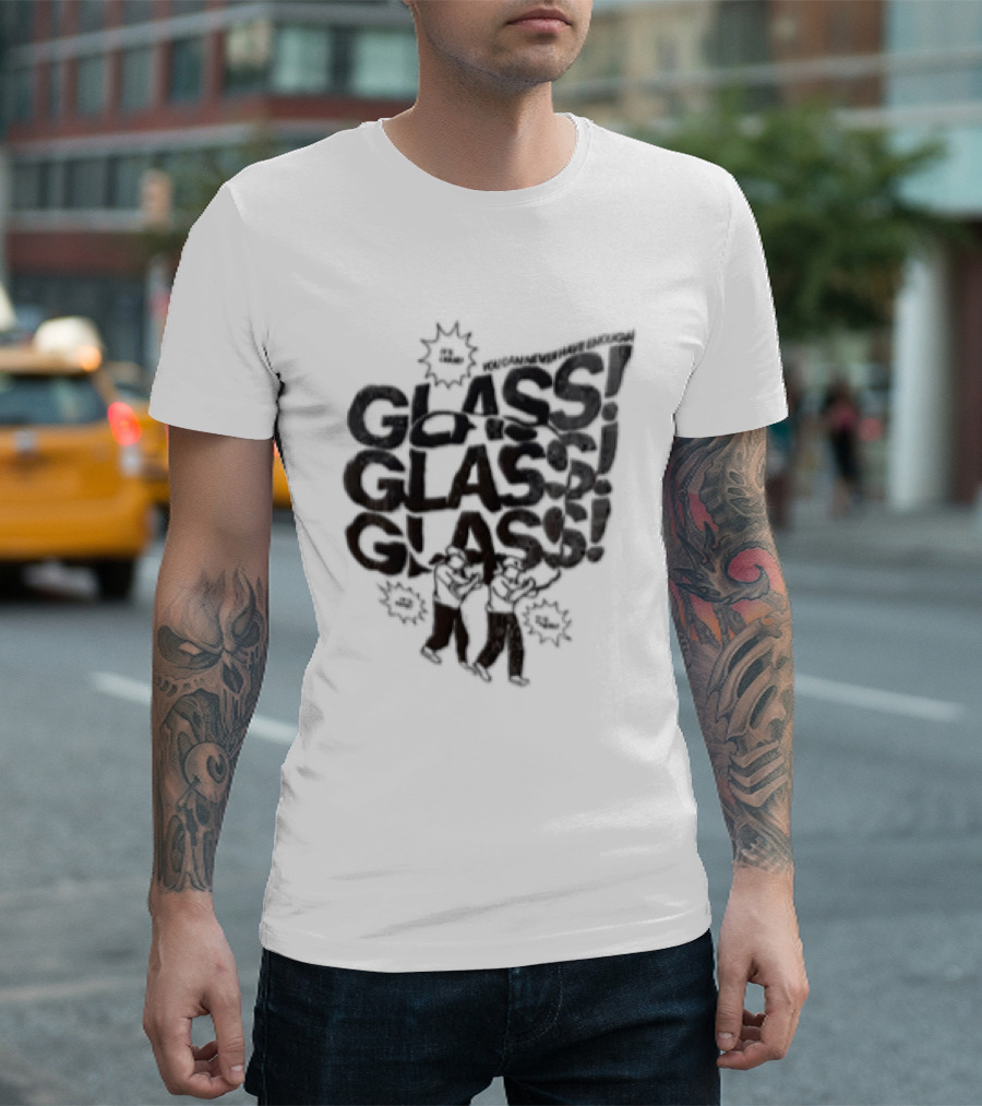 Glass Liquid You Can Never Have Enough Pizza Slice Bubbles T-Shirt