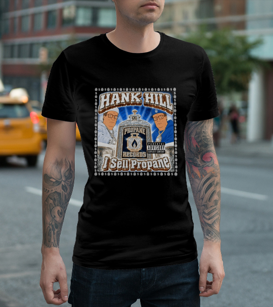 Hank Hill Propane Records I Sell Propane T-Shirt