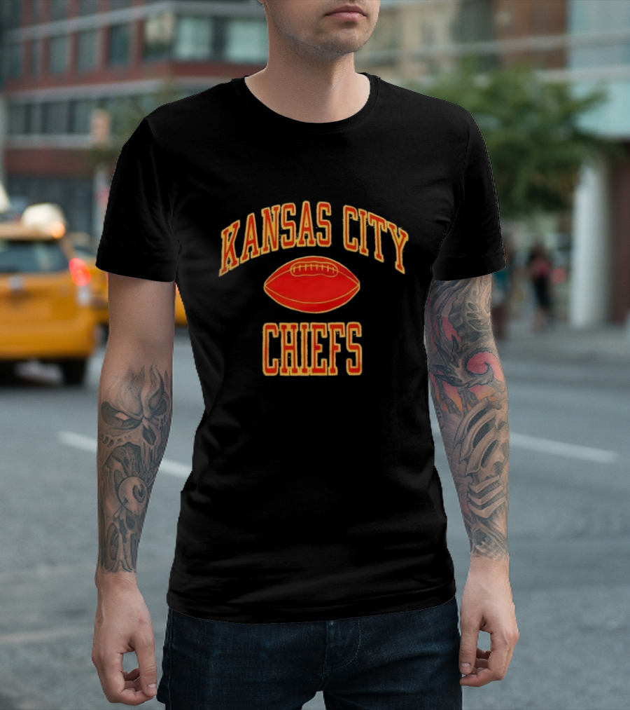 Kansas City Chiefs Gridiron Football Lightweight T-Shirt