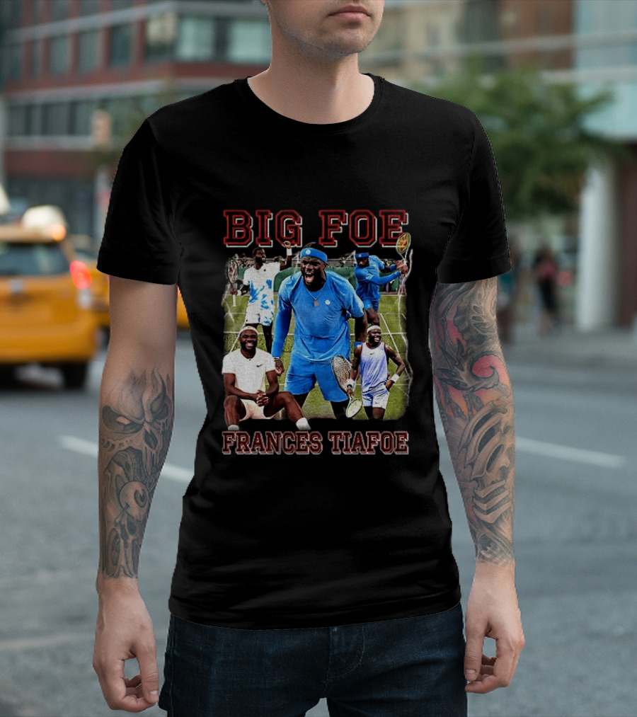 Big Foe Frances Tiafoe Tennis Athlete US T-Shirt