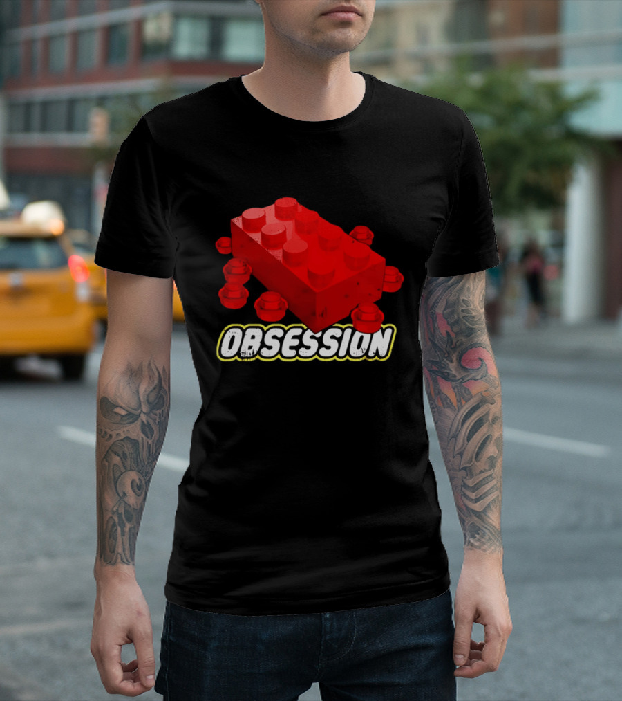 Obsession Careful Who You Play With Red Brick T-Shirt