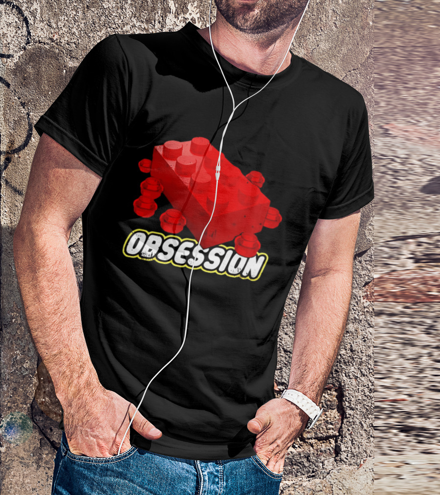 Obsession Careful Who You Play With Red Brick T-Shirt