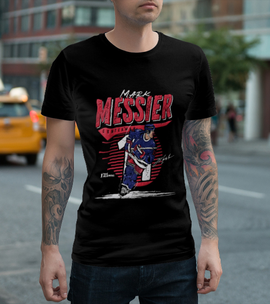 Mark Messier New York Rangers Hockey NHL Player T-Shirt