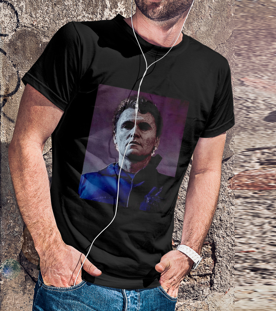 Mikirk Myers Michael Myers X Charlie Kirk T-Shirt