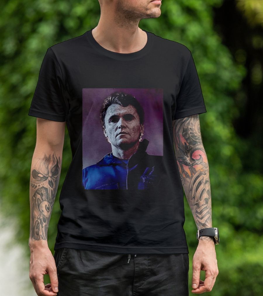 Mikirk Myers Michael Myers X Charlie Kirk T-Shirt