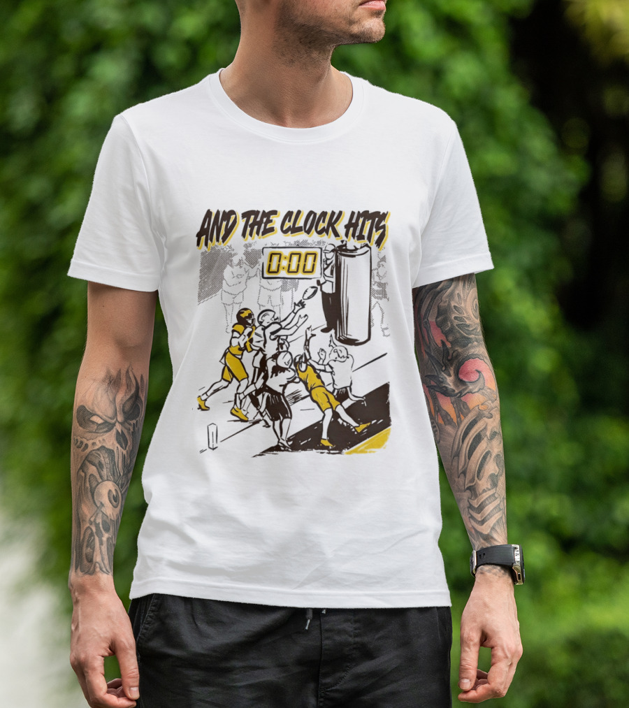Western Michigan Broncos And The Hits 0 00 WSU Vs Michigan Sports Moment T-Shirt