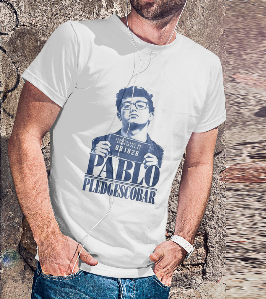 Pablo Pledgescobar Correcciones Del Condado Centre 081826 T-Shirt